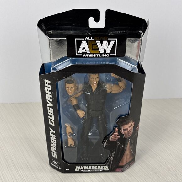 Sammy Guevara - AEW Unmatched Series 5 Jazwares Wrestling Action Figure - Picture 1 of 5